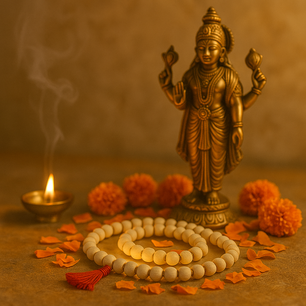 Original Bageshwar Dham Tulasi kanthi Mala (BUY 1 GET 1 FREE)
