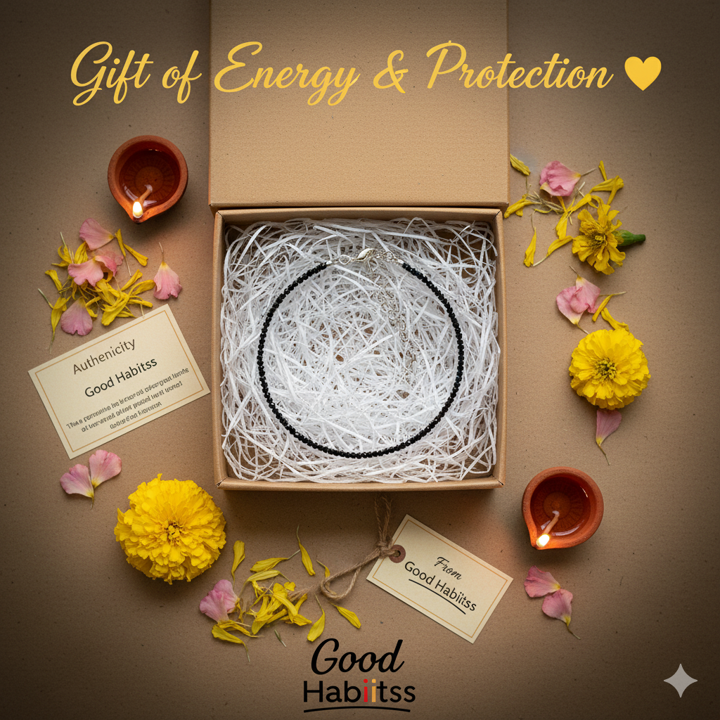 Black Tourmaline Anklet