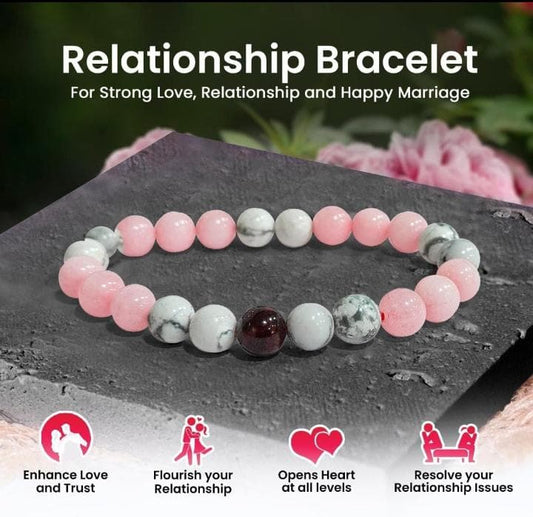 Relationship Stone Bracelet (8 MM)