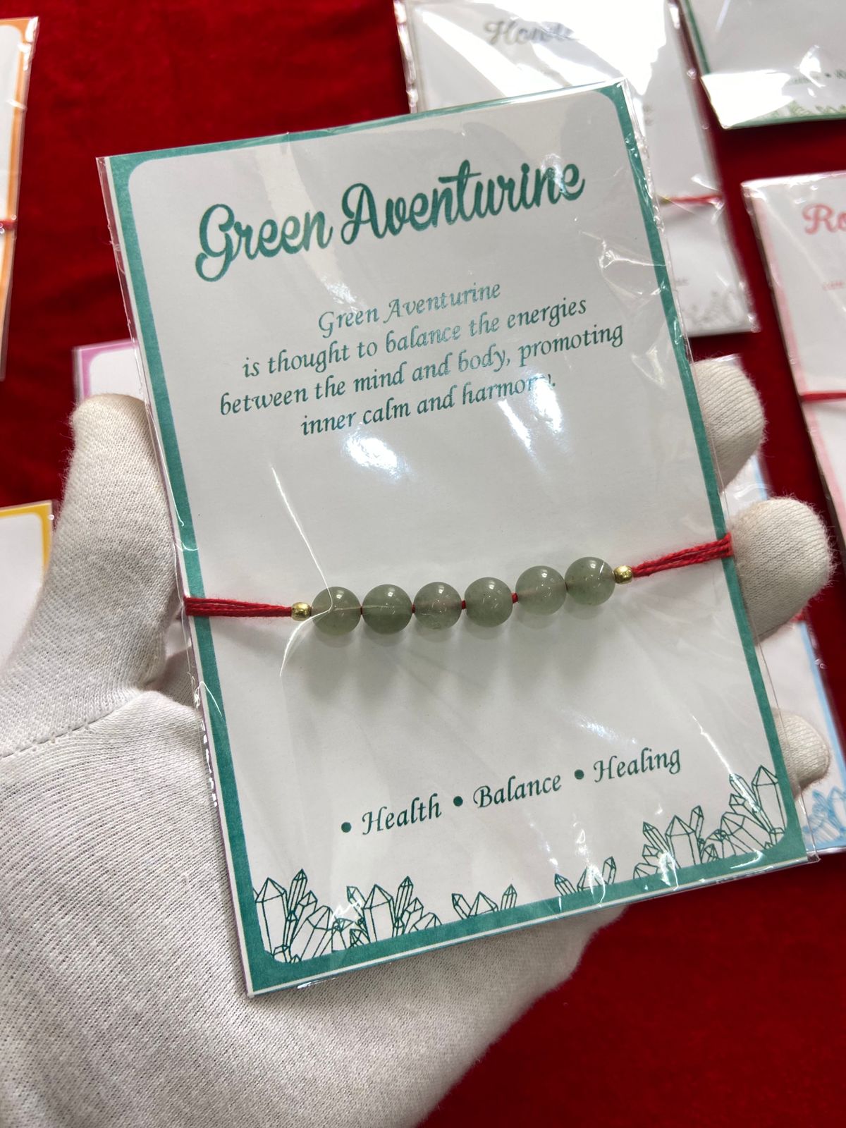 Green Aventurine Healing Rakhi