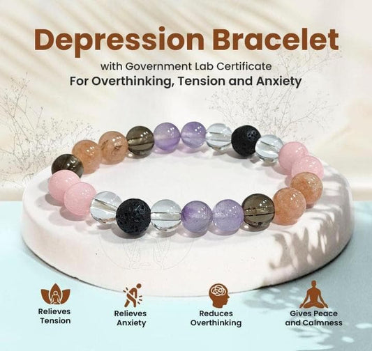 Depression Healing Bracelet (8 MM)