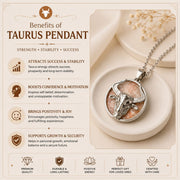 Benefits of Taurus Pendant - Strength, Stability, Success by Good Habiitss