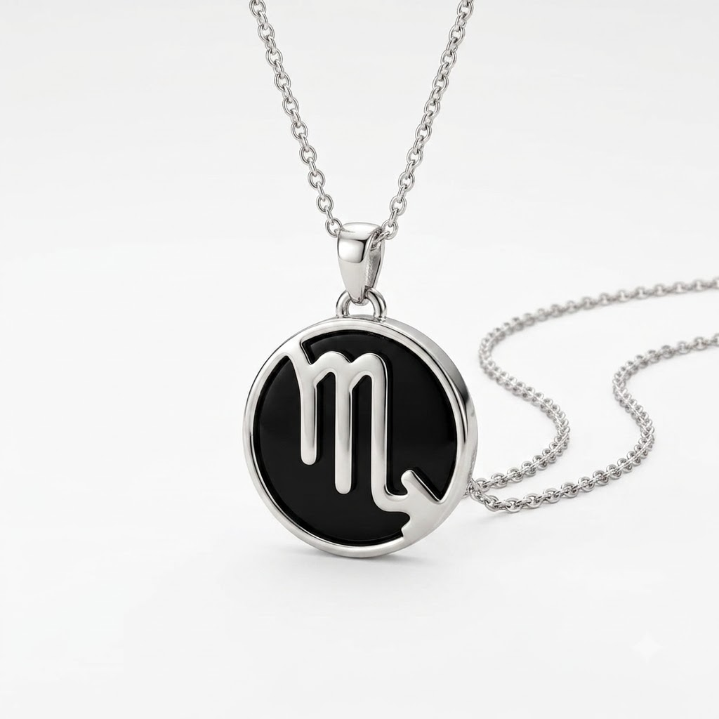 Scorpio Zodiac Pendant | Emotional Healing, Protection & Inner Strength Necklace