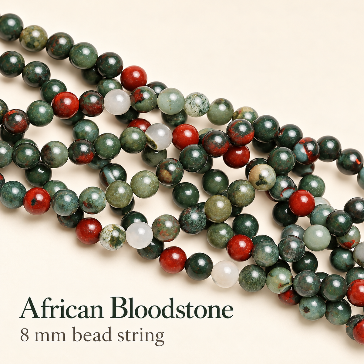 African Bloodstone String — product details