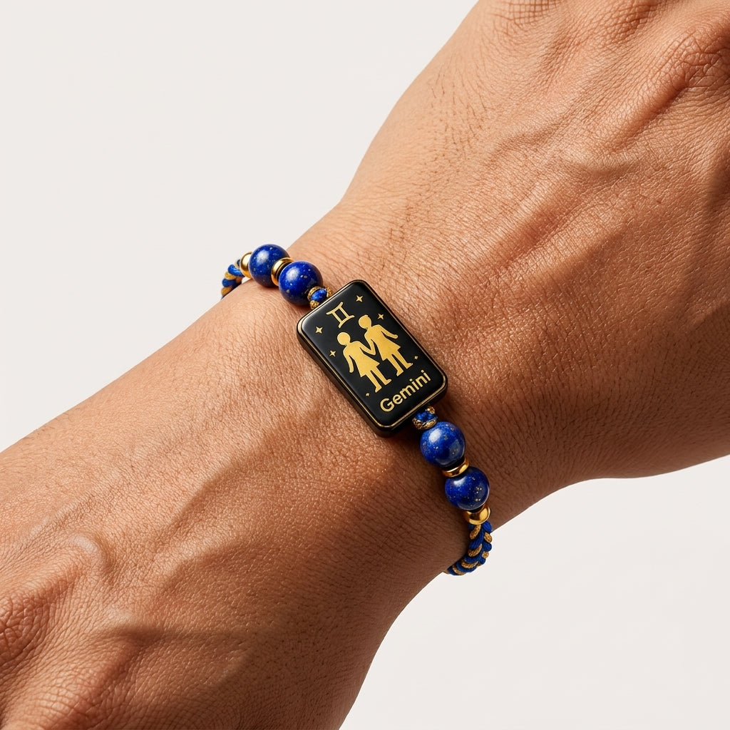 Gemini Rashi Rakhi | Lapis Lazuli
