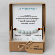 Amazonite Healing Rakhi - GOOD HABITSS
