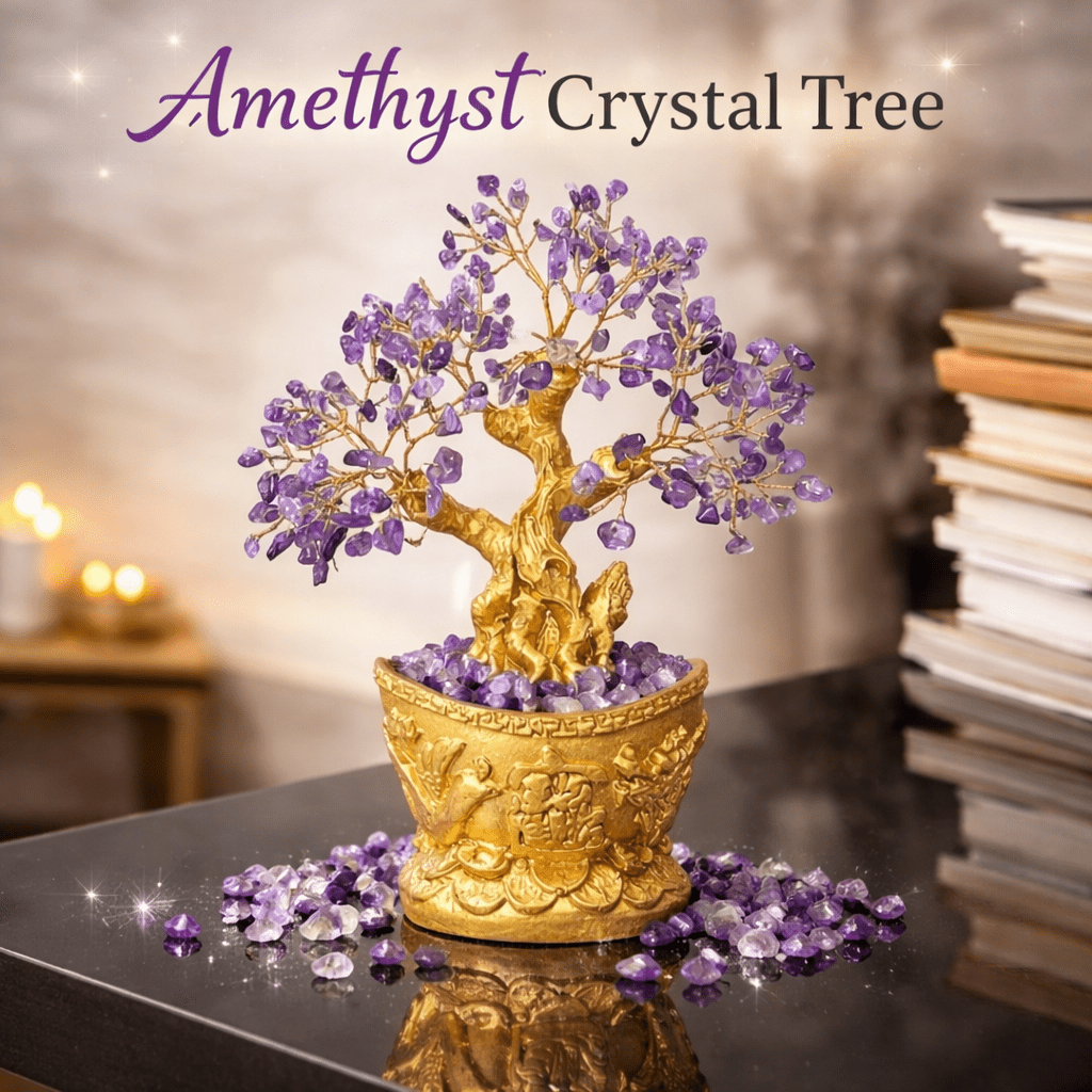 Amethyst Crystal Tree - GOOD HABITSS