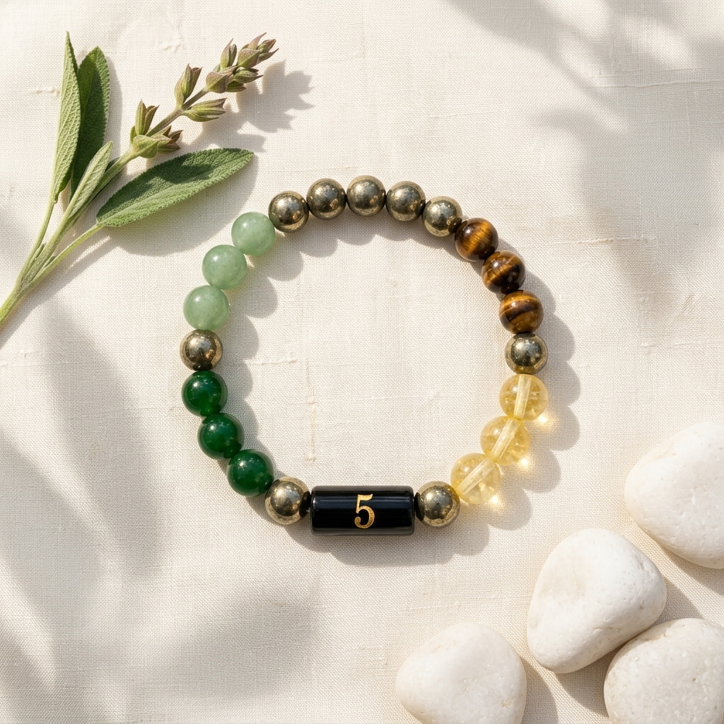 Mulank 5 Bracelet –Freedom, Confidence & Success