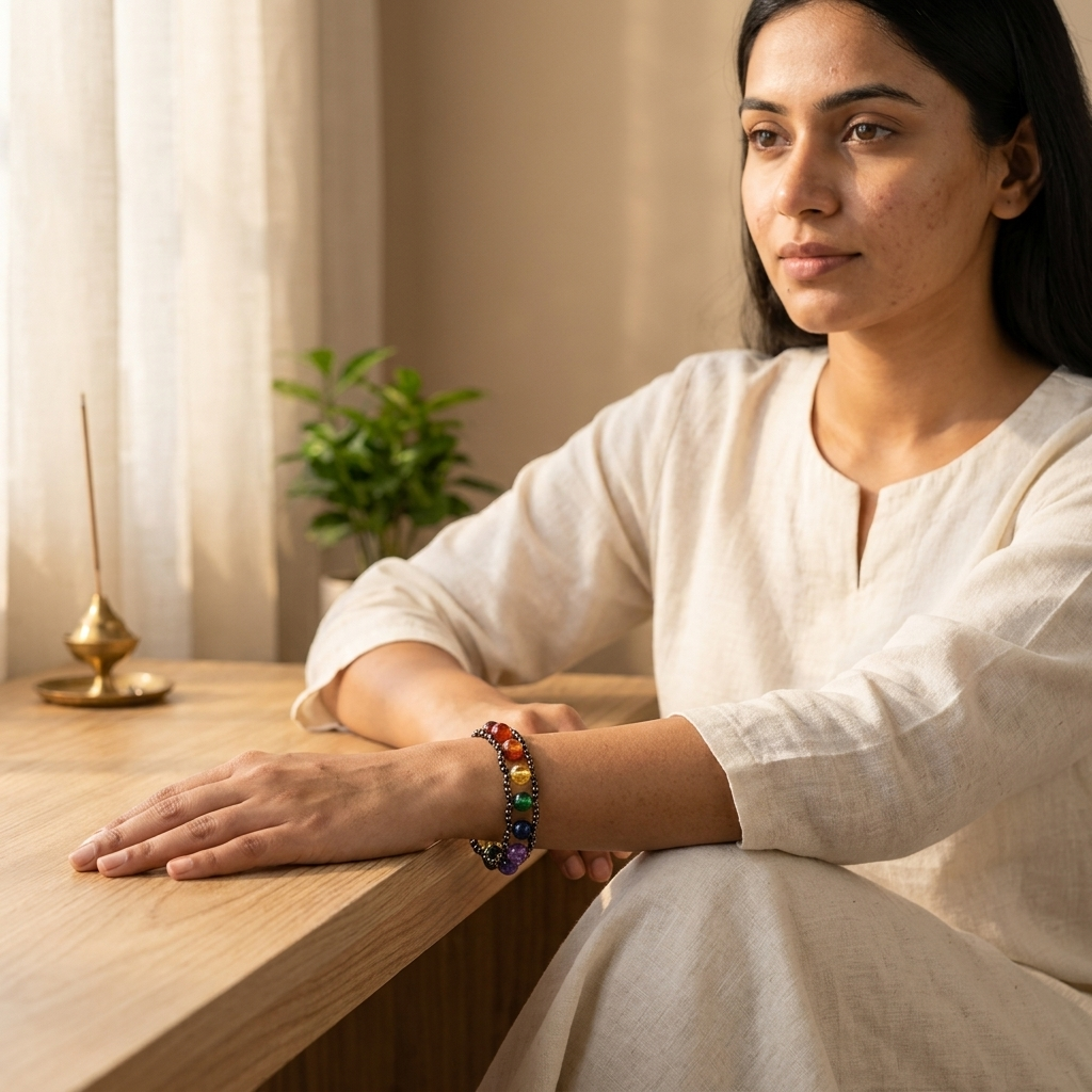 Dhan Yog Crystal Bracelet – 6MM | Wear the Energy of Wealth, Luck & Abundance
