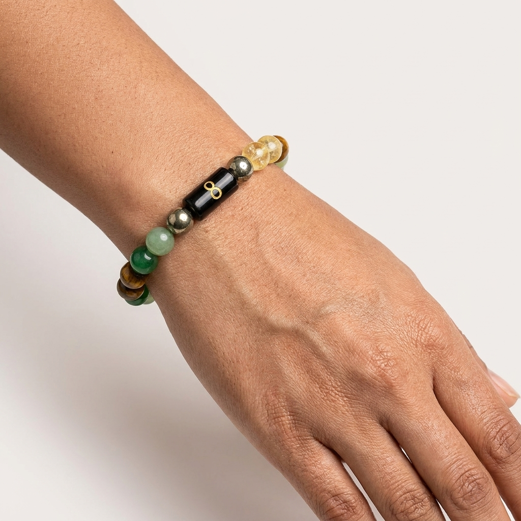Mulank 8 Bracelet –Success, Wealth, Discipline & Stability