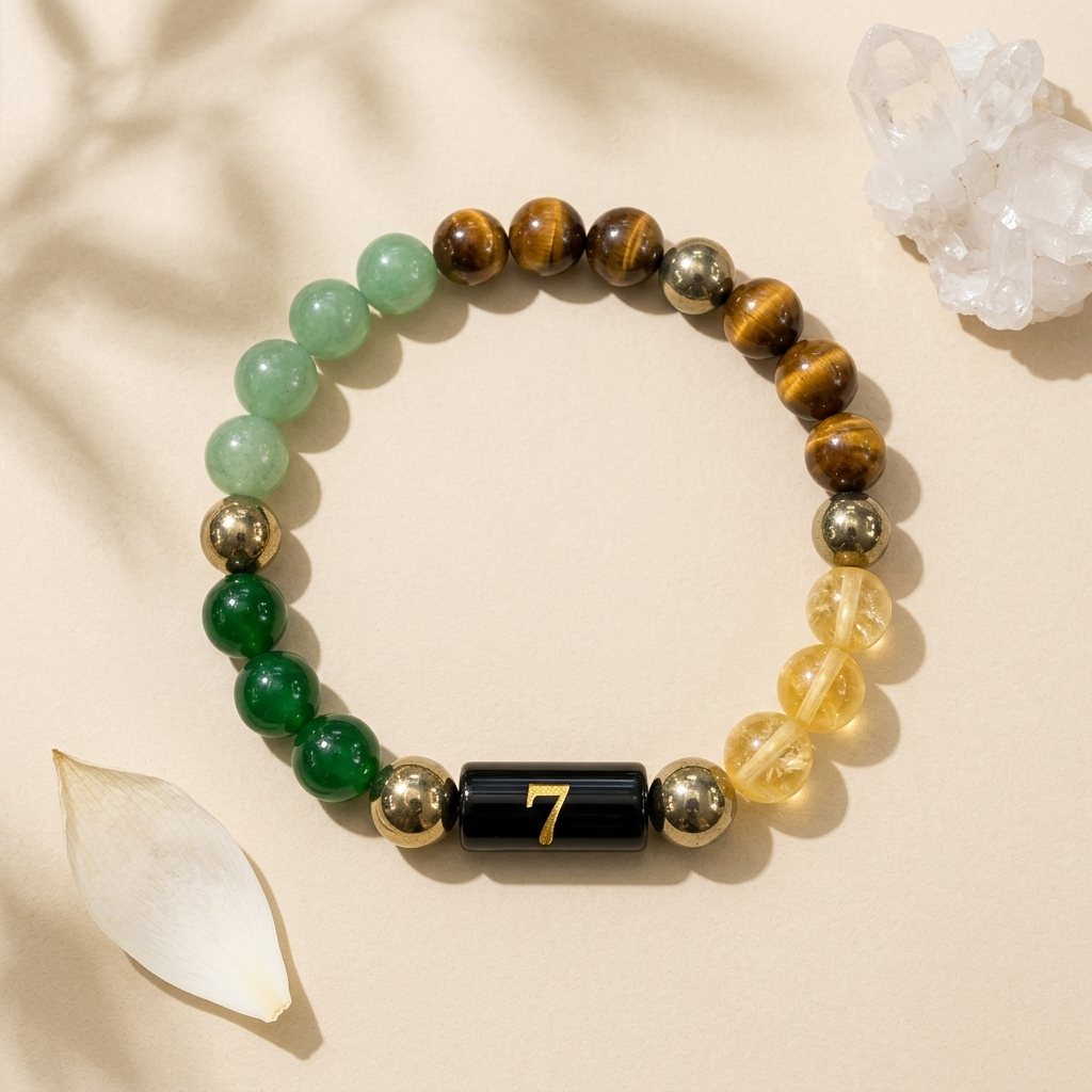 Mulank 7 Bracelet – Spiritual Growth, Intuition & Inner Peace