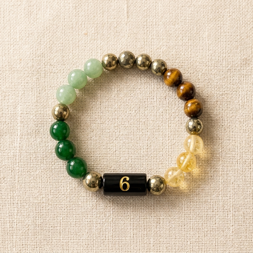 Mulank 6 Bracelet – Love, Harmony & Abundance