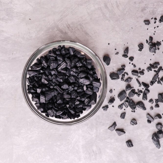 Black Tourmaline Chips Stone - GOOD HABITSS