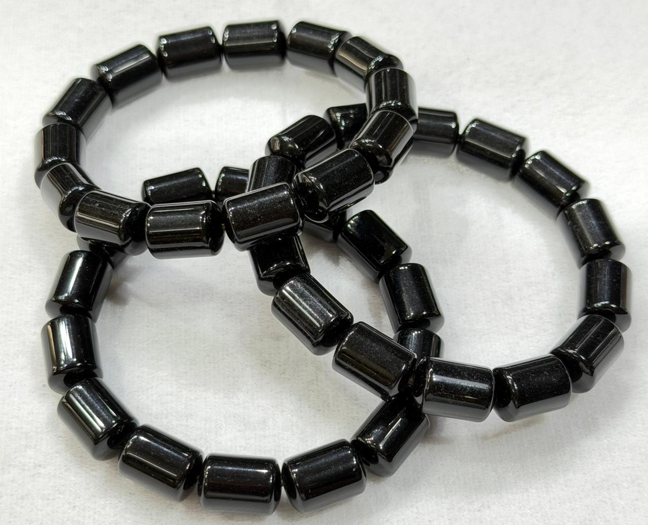 Black Tourmaline Protection Bracelet - GOOD HABITSS
