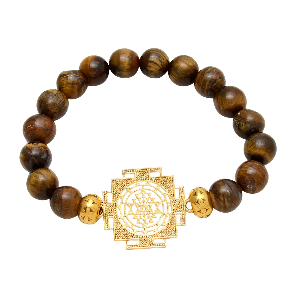 Tiger Eye Gemstone Bracelet