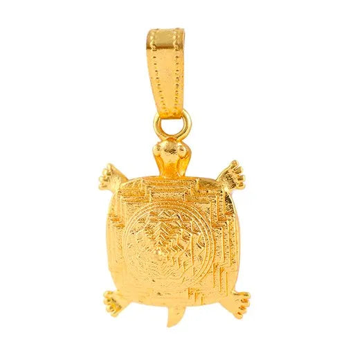 Brass Kachua Sri Yantra Pendant