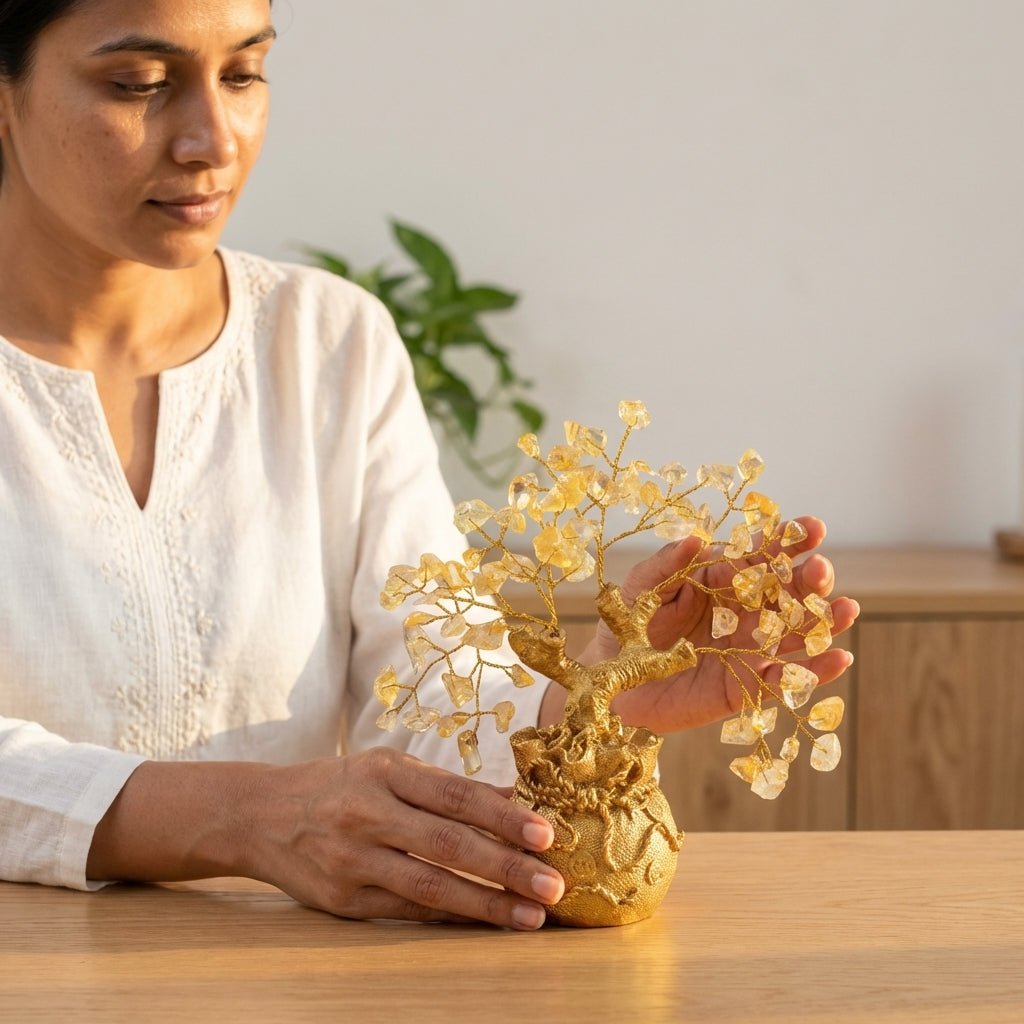 Citrine Crystal Tree - GOOD HABITSS