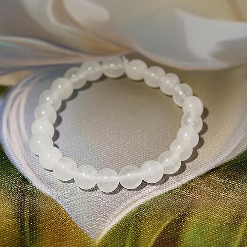 Clear Quartz Bracelet (8 MM) - GOOD HABITSS