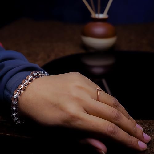 Clear Quartz Bracelet (8 MM) - GOOD HABITSS