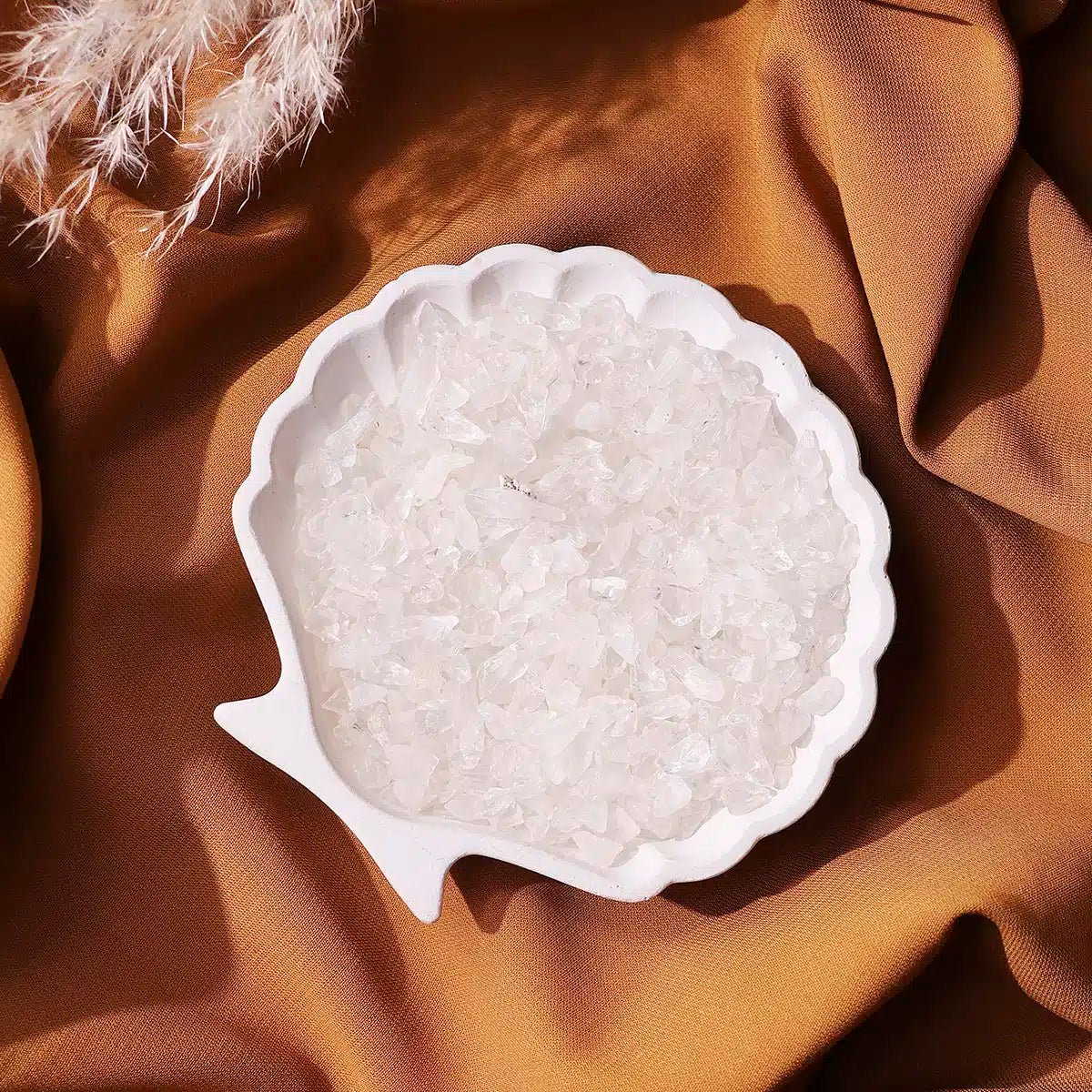 Clear Quartz Chips Stone - GOOD HABITSS