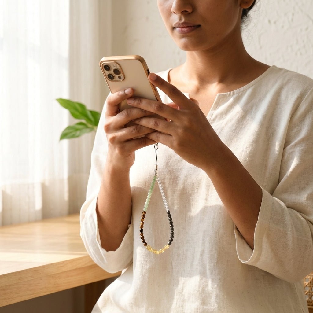 Crystal Bead Phone Loop