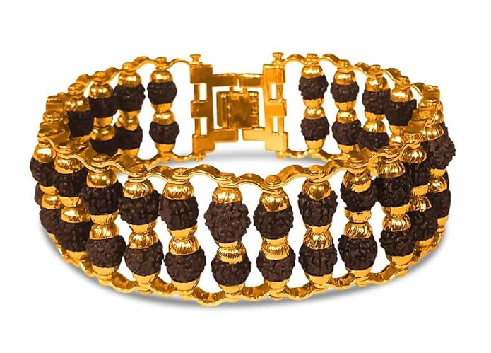 Double Layer Rudraksha Bracelet - GOOD HABITSS