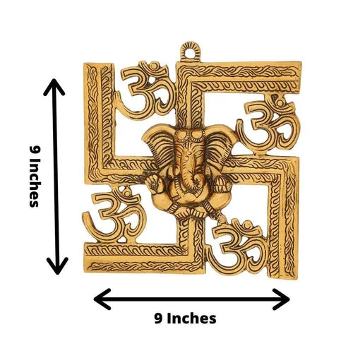 Swastik Ganesha Wall Hanging