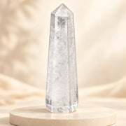 Clear Quartz Crystal Tower — hero