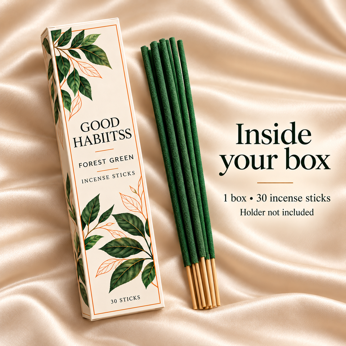 Black Tourmaline Incense Sticks – Box of 30