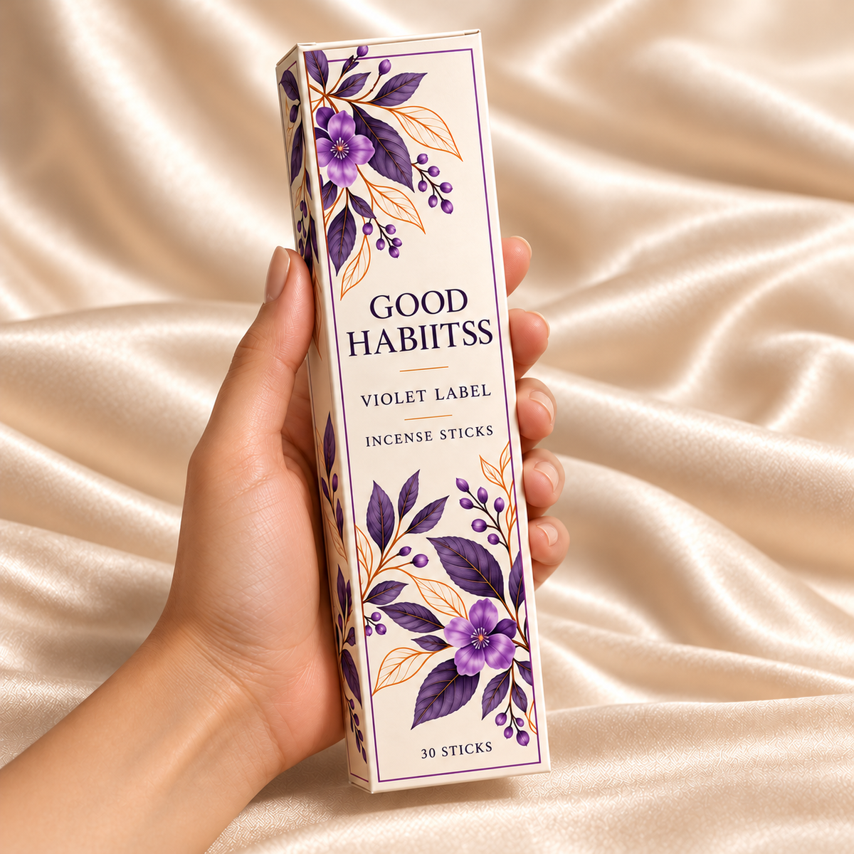 Amethyst Incense Sticks – Box of 30