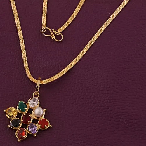 Modern Gold Plated Pendant
