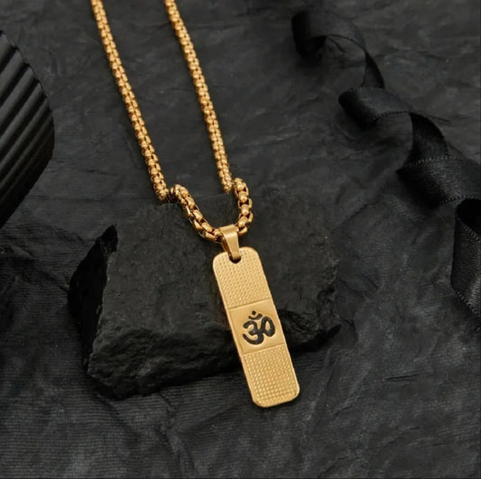 Om chain pendant