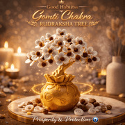 Gomti Chakra with Rudraksha Tree - GOOD HABITSS