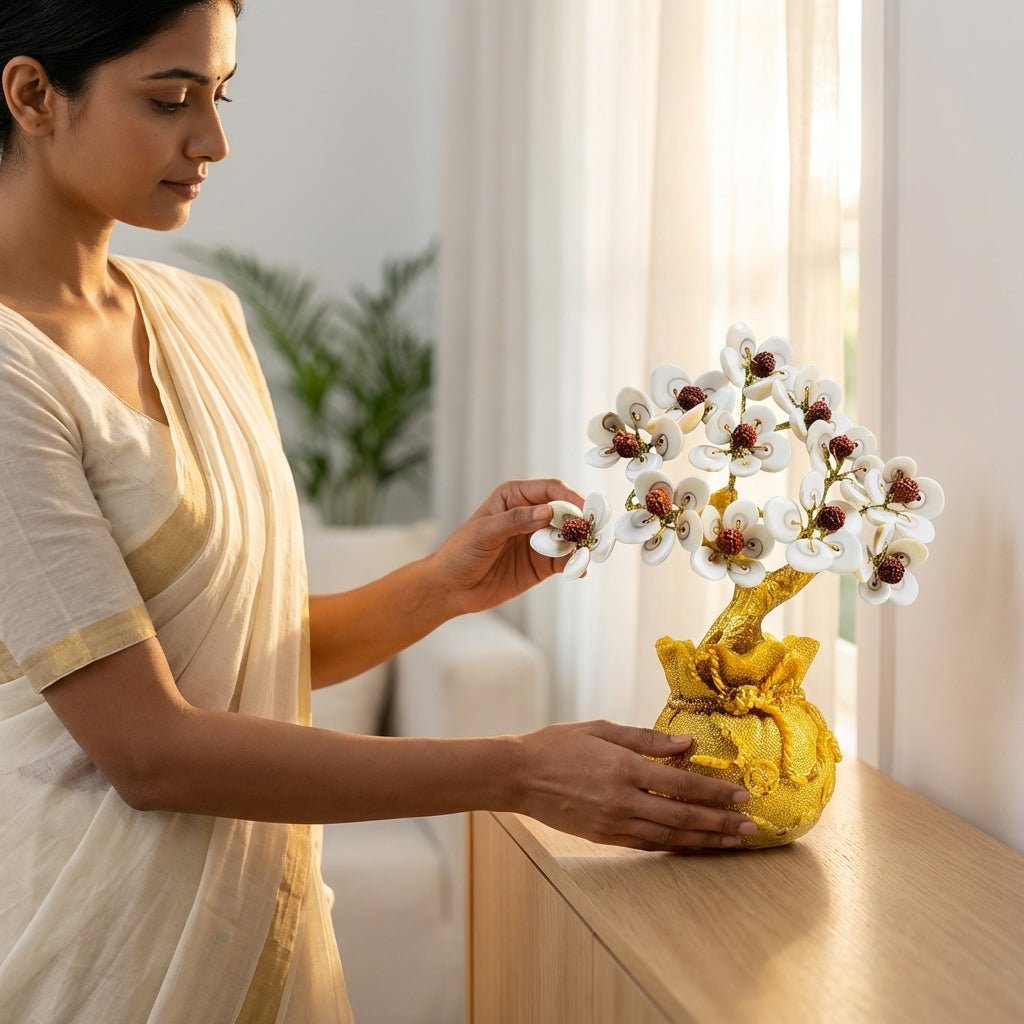 Gomti Chakra with Rudraksha Tree - GOOD HABITSS