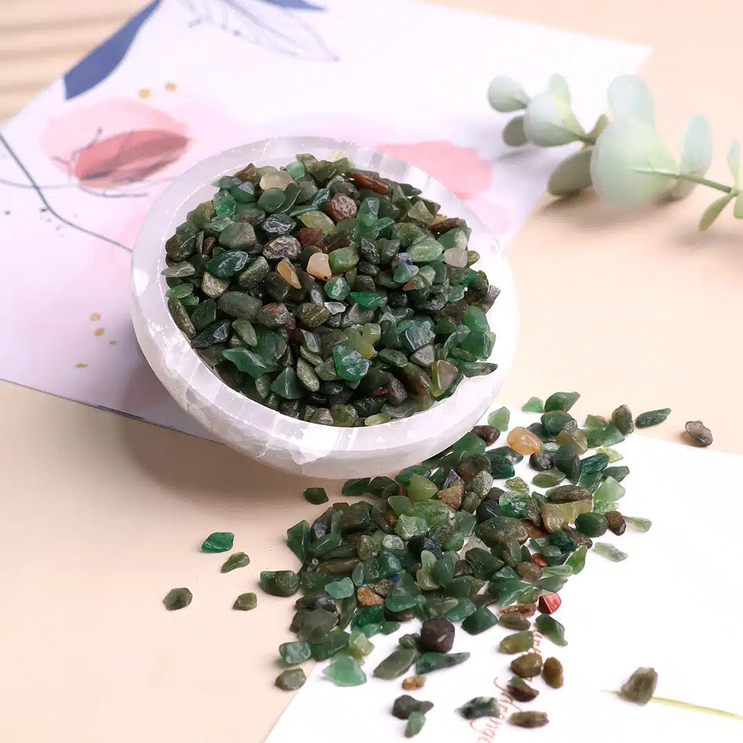 Green Jade Chips Stone - GOOD HABITSS