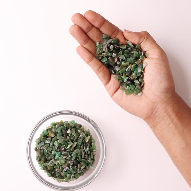 Green Jade Chips Stone - GOOD HABITSS