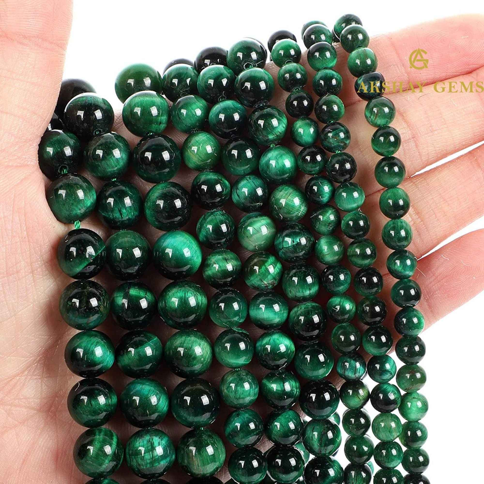 Green Tiger Eye String - GOOD HABITSS