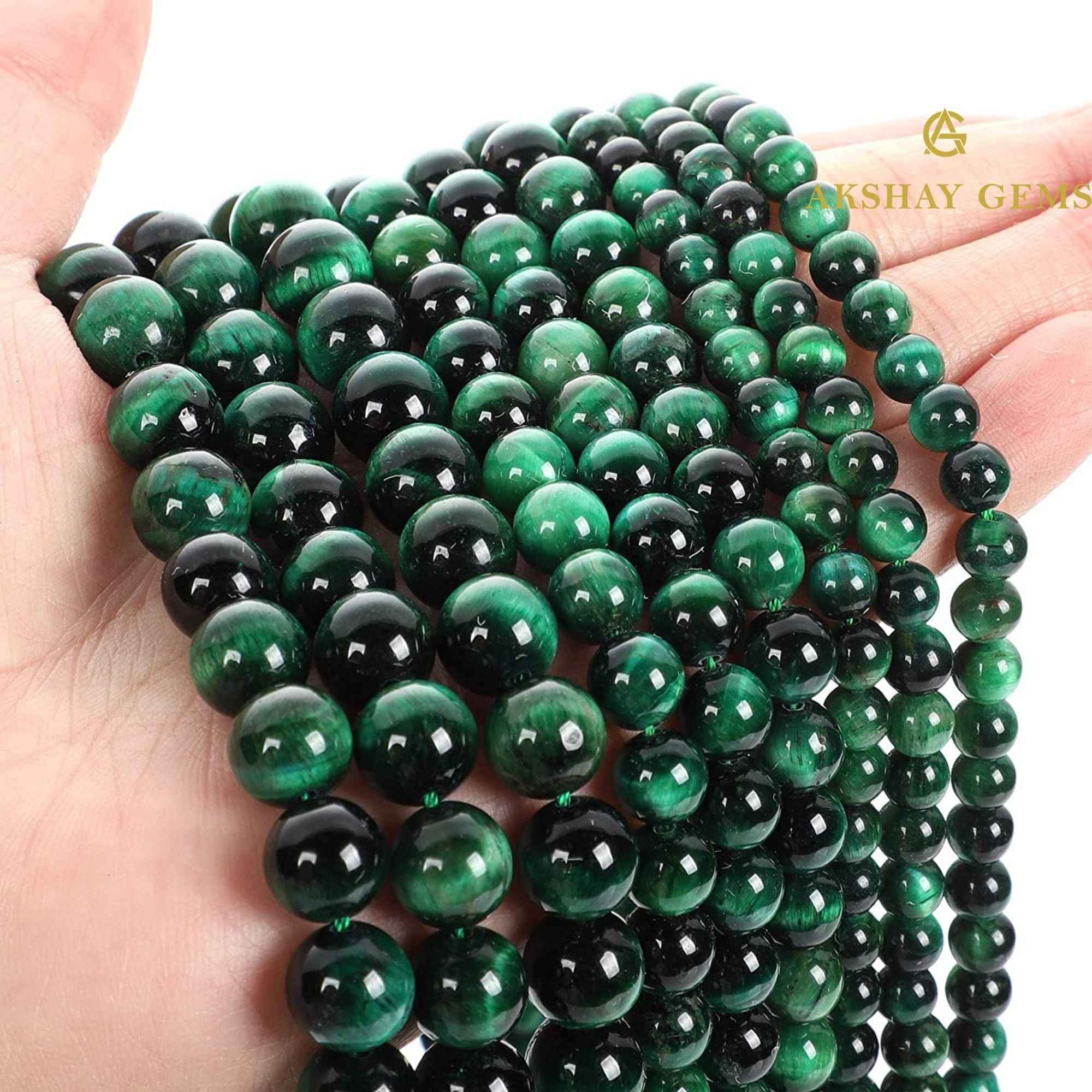 Green Tiger Eye String - GOOD HABITSS