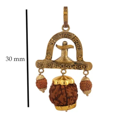 Har Har Mahadev Kavach Pendant