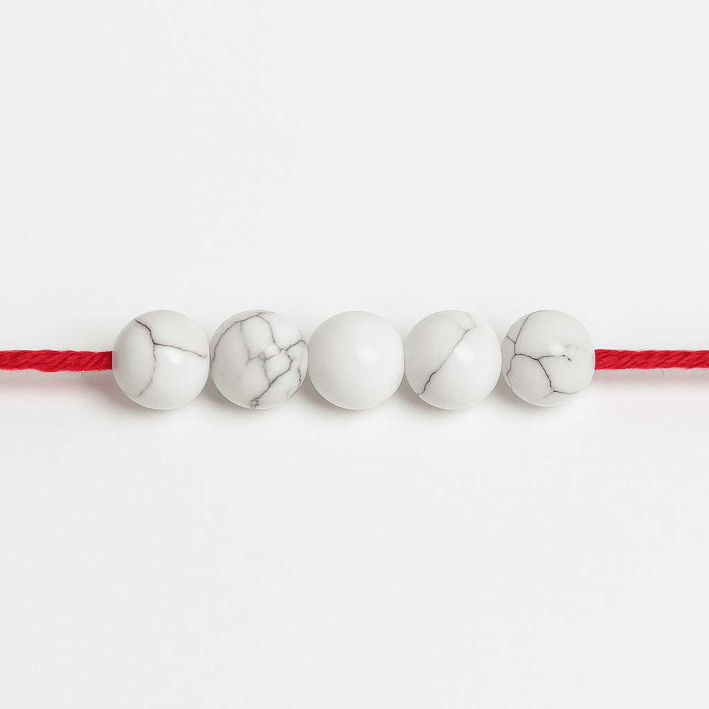 Howlite Healing Rakhi - GOOD HABITSS