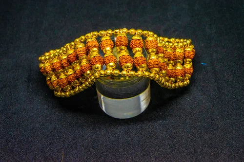 Double Layer Rudraksha Bracelet
