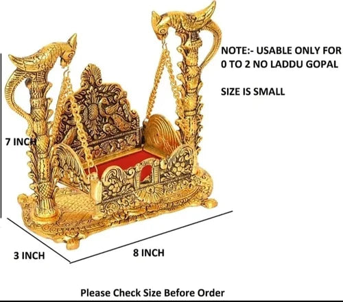 Laddu Gopal Jhula Metal Baal Gopal Ji Jhula