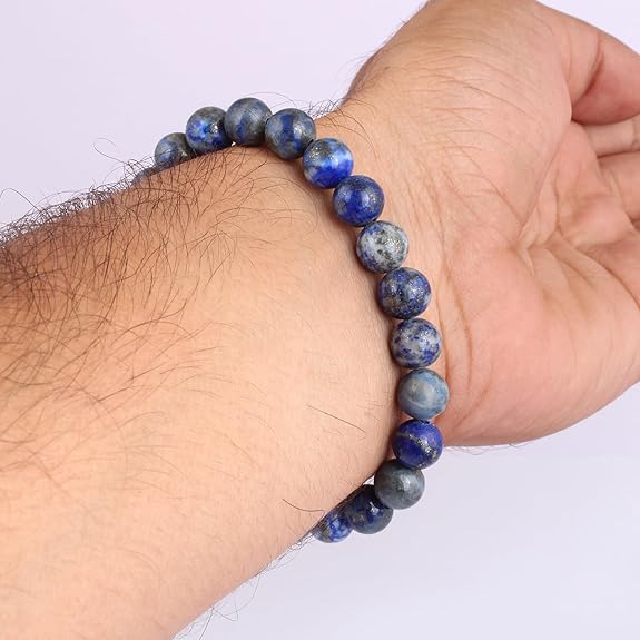 Lapis Lazuli Bracelet (8 MM) - GOOD HABITSS