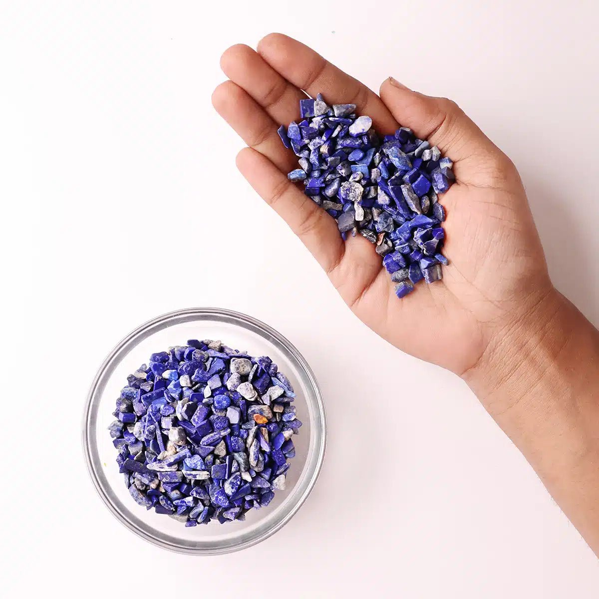 Lapis Lazuli Chips Stone - GOOD HABITSS