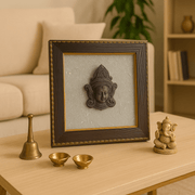 Lord Mai Durga & Selenite Healing Frame - GOOD HABITSS