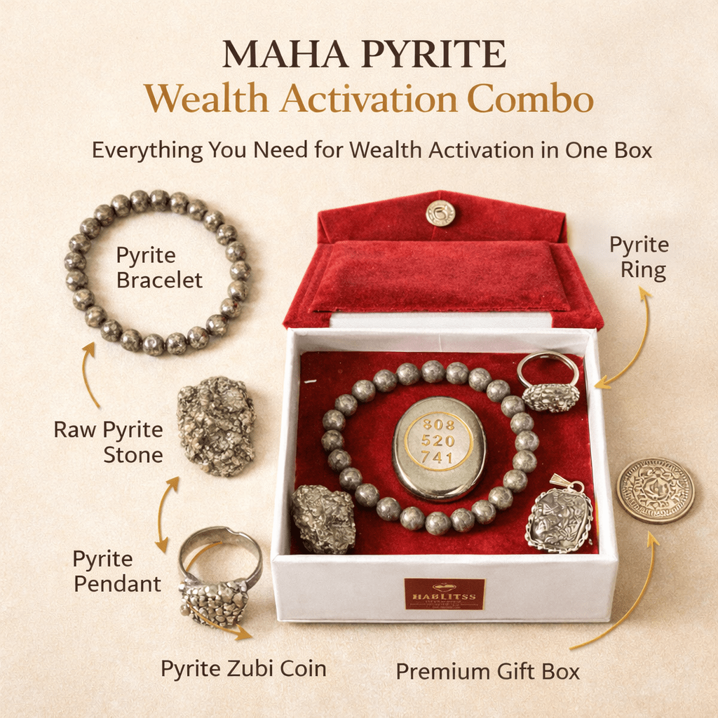 Maha Pyrite Dhan Sampurn Combo - GOOD HABITSS