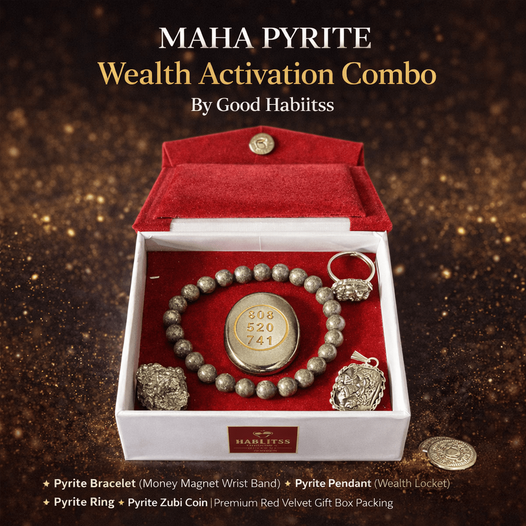 Maha Pyrite Dhan Sampurn Combo - GOOD HABITSS