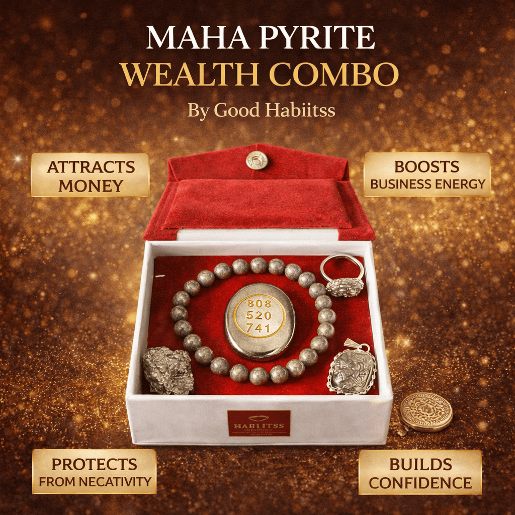 Maha Pyrite Dhan Sampurn Combo - GOOD HABITSS