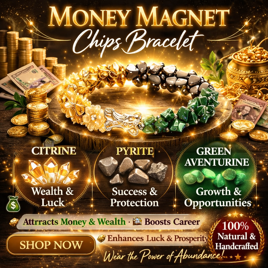 Money Magnet Chips Bracelet - GOOD HABITSS