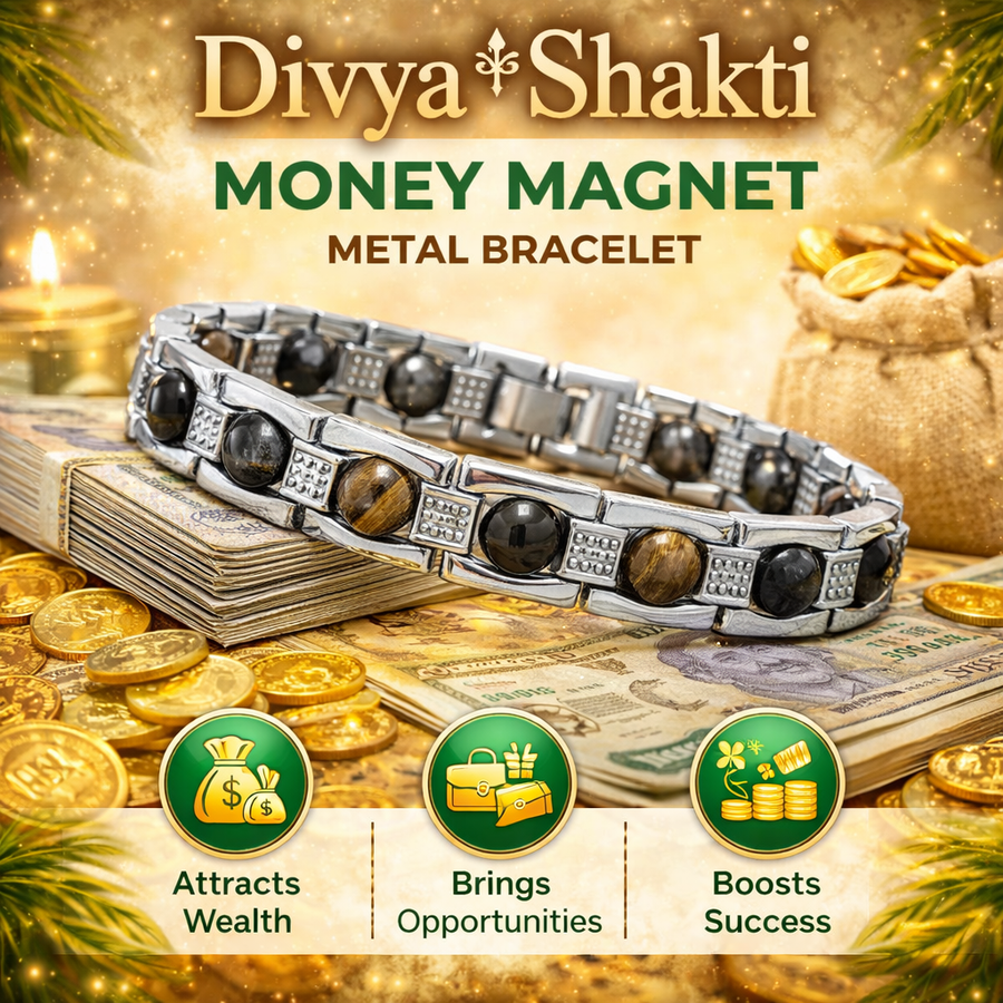 Money Magnet Metal Bracelet - GOOD HABITSS